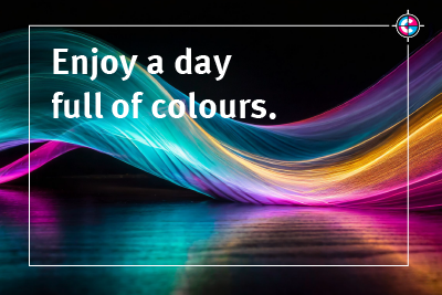 A day full of colours